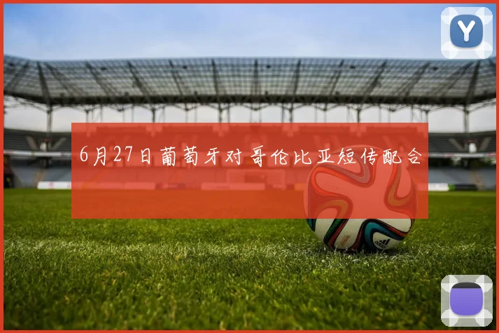 6月27日葡萄牙对哥伦比亚短传配合